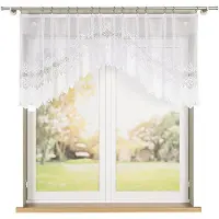 MARKIZETA HOME Rideau décoratif pour tongs MODESTA 80 blanc 250x80 cm MyBestHome