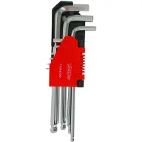 AWTOOLS CLÉS ALLEN BLACK LINE 9 pièces/BILLE 1,5-10