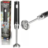 Adler Mixeur plongeant AD 4617 Noir et argent 350 W