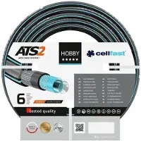 Cellfast Tuyau d'arrosage - - HOBBY ATS2 - 25 m - 6 couches double tressage - Anti-UV, contact alimentaire