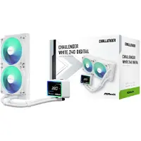 Asrock Refroidissement Liquide Challenger White 240 Digital