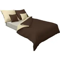 Baby Matex Parure de lit - - DOUBLE FACE GOLD - double face satin - 100% coton - 140x200 + 70x80