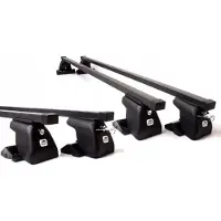 Amos Barres de toit pour Volkswagen Transporter (T6) Van 4/5 portes, année de construction 2015-2021