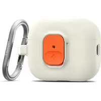 Spigen Nano Pop, Etui, Polycarbonate (PC), Silicone, Polyuréthane thermoplastique (TPU), Beige, Orange