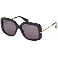 Max Mara Lunettes de Soleil MM0195 55/18/135 Shiny black Front acetate WOMAN MM0195