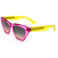 Oxydo Lunettes de Soleil OX 1085/S 51/18/145 Fuchsia yellow Acetate WOMAN OX 1085/S