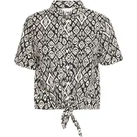 Ichi Chemisier noir / blanc