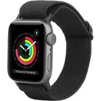 Just in Case URBAN TEXTURA STRAP - APPLE WATCH 44/45/46/49MM BLACK