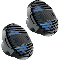 Hertz Marine HMX 6.5-LD-TC : haut-parleur coaxial à 2 voies de 16,5 cm, noir