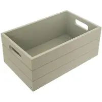 Orion Boîte de rangement en bois 31 x 21 x 13 cm