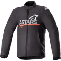 Alpinestars SMX Waterproof Noir Dark Gris Bright Rouge Blouson Taille M