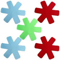 Excellent houseware Inserts de protection colorés : protège les ustensiles de cuisine des rayures