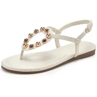 LASCANA Sandales à lanières beige