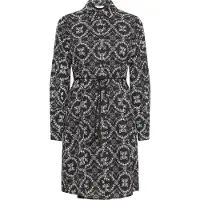 B.young Robe-chemise 'HARMONIA' noir / blanc