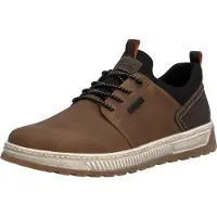 Rieker Chaussure à lacets marron / brun foncé / noir