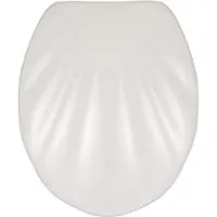 Wenko Premium SIÈGE WC MUSCHEL Toilettes lunettes Couvercle WC Automatique Salle de bain