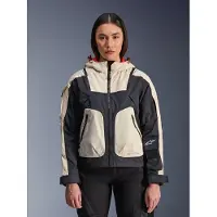 Alpinestars Molly Air, veste textile pour moto, femme, noire/beige, taille XXS