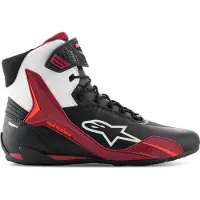 Alpinestars Chaussures Faster-4 Black White Dark Red