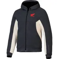 Alpinestars Honda Chrome V3 Sport Logo Sweat à capuche zippé de moto
