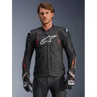 Alpinestars Veste DUSK AIRFLOW, (noir/rouge fluo, taille 56)