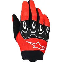 Alpinestars Gants Full Bore V2 Junior Et Enfant Bright Red Black, Taille: M