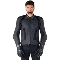 Alpinestars Veste En Cuir Missile V3 Airflow Black Black, Taille: 58