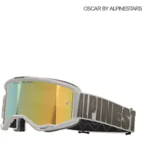 Alpinestars Masque Vision 5 Hollow Wind Mirror Gold, Taille: One Size