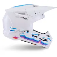 Alpinestars Casque S-M3 Force OCD ECE 22.06 White Glossy, Taille: XL