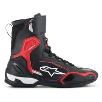 Alpinestars Superfaster, bottes courtes ,Noir/Rouge Clair/Blanc ,11.5 US