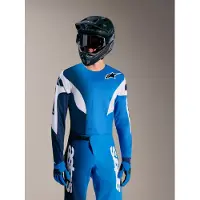Alpinestars Maillot A-Supra Elite Faded Bright Blue