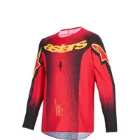 Alpinestars Supertech Scenz Long Sleeve Jersey Rouge 6 Years Enfants