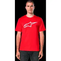 Alpinestars T-Shirt Ageless 2.0 CSF Red White, Taille: XS