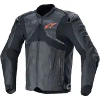 Alpinestars Atem V5, veste en cuir ,Noir ,52