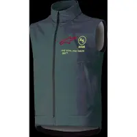 Alpinestars Gilet de motocross Techstar Softshell, gris foncé, S