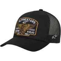 Alpinestars Casquette Trucker Heritage Patch Black Black, Taille: One Size