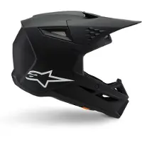 Alpinestars Casque S-M3 Solid Junior ECE 22.06 Black Matt, Taille: YL