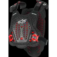 Alpinestars Protecteur De Poitrine A-5 Plasma Black Red White, Taille: XL/XXL