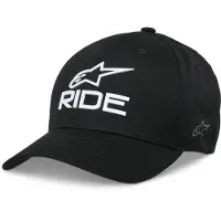 Alpinestars Casquette Ride Sonic Black White, Taille: S/M