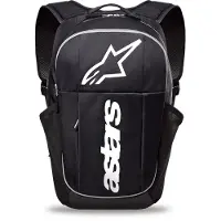 Alpinestars Sac à dos GFX Boss, noir et blanc, taille unique