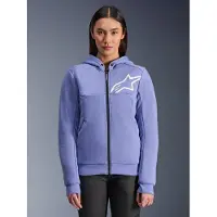 Alpinestars Veste STELLA CHROME V2 SPORT, , femme (bleu/blanc, taille L)
