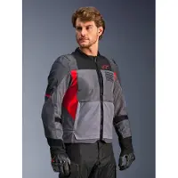 Alpinestars Veste ST-2 Air Deep Gray Dark Gray Bright Red