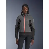 Alpinestars Sweat à capuche zippé Stella Radium Tech pour femme, gris/noir, XS
