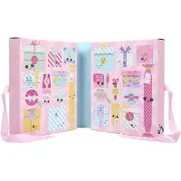 Spies Online Calendrier de l'Avent pour filles - 24 douces surprises - Boîte cadeau avec friandises kawaii - Thème panda - Calendrier de Noël pour enfants - I Love Kawai
