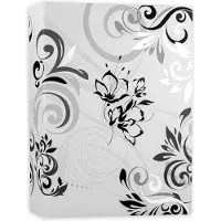 Zep Umbria White 10x15 100 Photos pocket album EB46100W