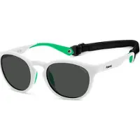 Polaroid Lunettes de Soleil Sport PLD 7050/S 52/21/140 White Polymethylpentene UNISEX PLD 7050/S