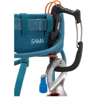 Petzl - Harnais d'escalade - Sama Atlantic Blue - Taille L - Bleu
