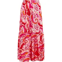 IZIA Jupe pêche / rose / rouge / blanc