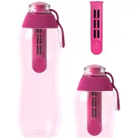 Dafi Bouteille filtrante 0,3L + 1 filtre (rose)