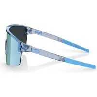 Bliz - Lunettes de soleil - P004 Small Transparent Blue/Smoke - Bleu