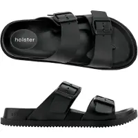 Holster Sandales pour femmes Holster Soleseeker, en matériau vegan, couleur noire, taille 39